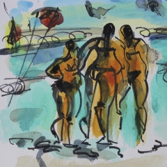 Les baigneuses