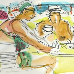 Tapas à la plage